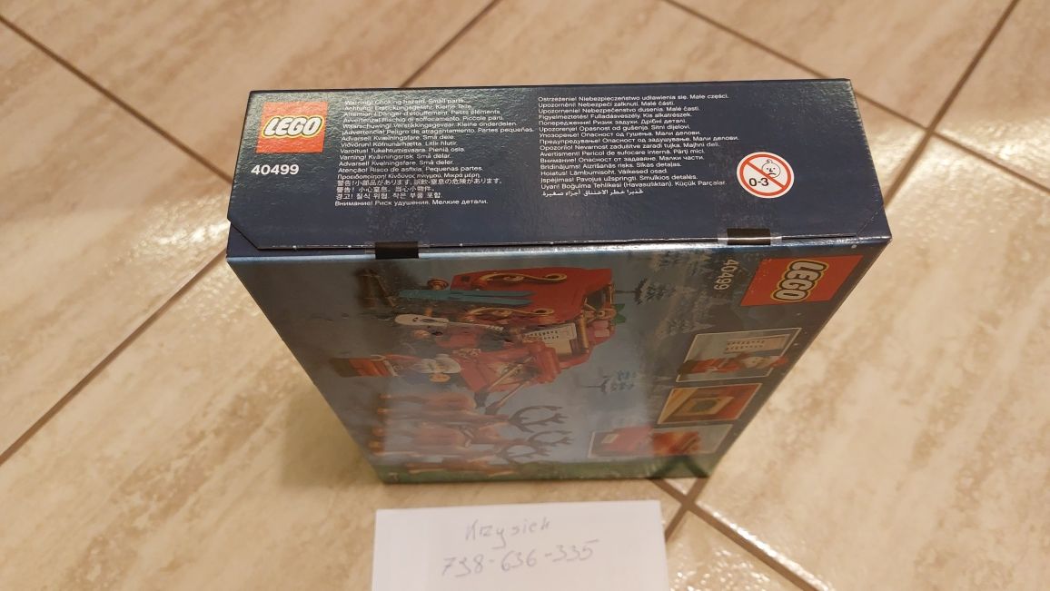 Lego 40499 Sanie Świętego Mikołaja,  nowe