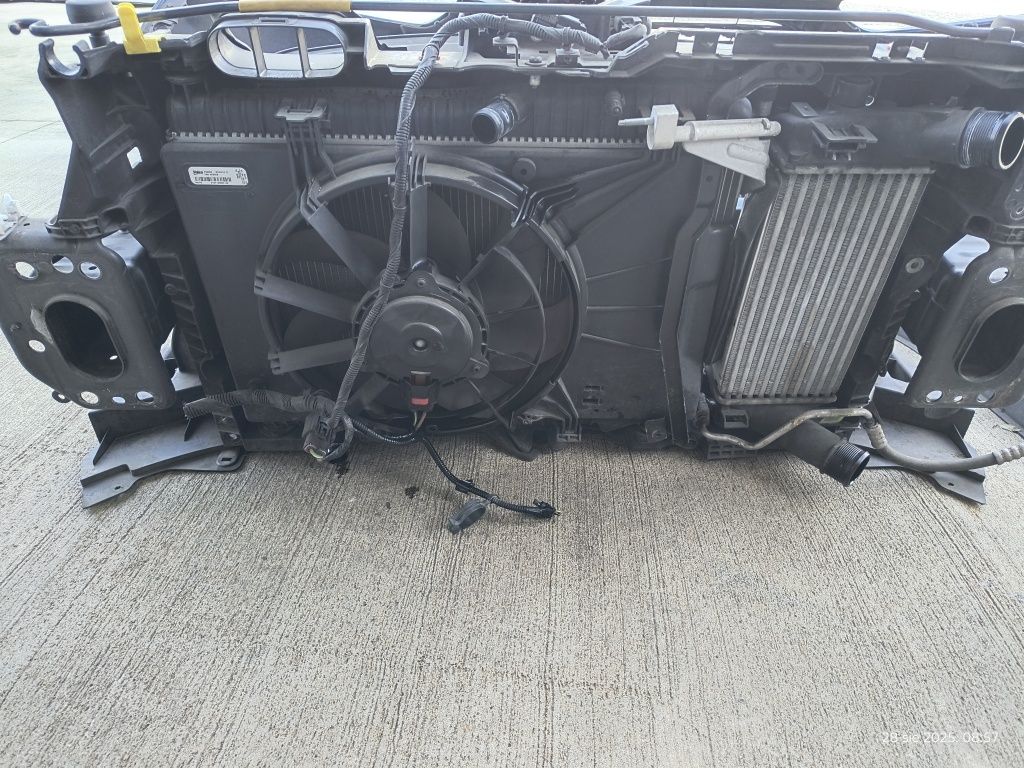 Maska zderzak przód kpl Ford Fiesta Mk7 LED Deep impact 2D