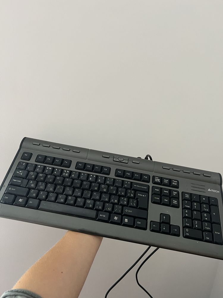 Клавіатура дротова A4tech Kl 7muu