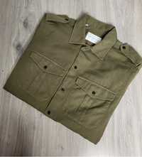 Koszula SANDRO paris z długim rękawem rozmiar size XS kolor khaki