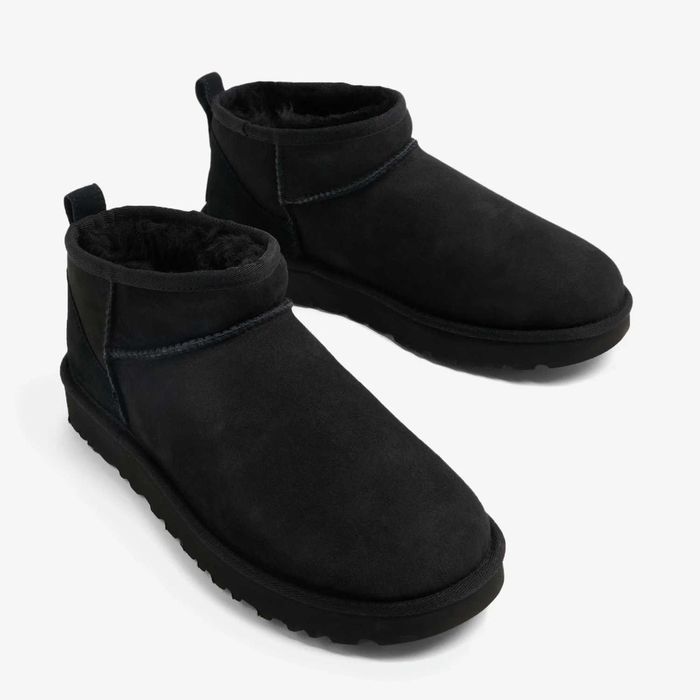 ОРИГІНАЛ‼️ UGG Classic Ultra Mini 1116109-BLK ботинки угги женские УГГ