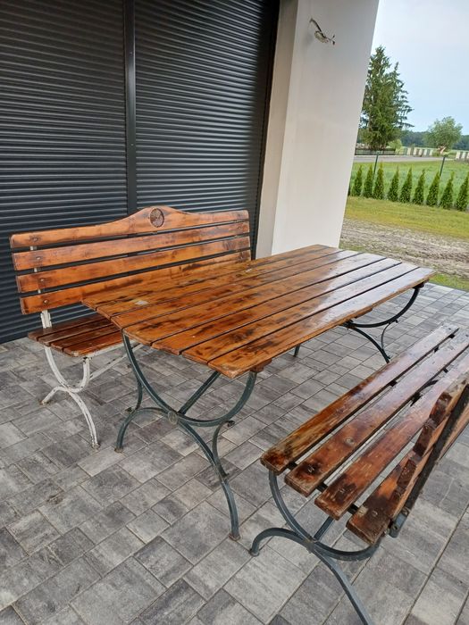 ogródek piwny zestaw biesiadny bar kawiarnia ogrod dzialka piwny