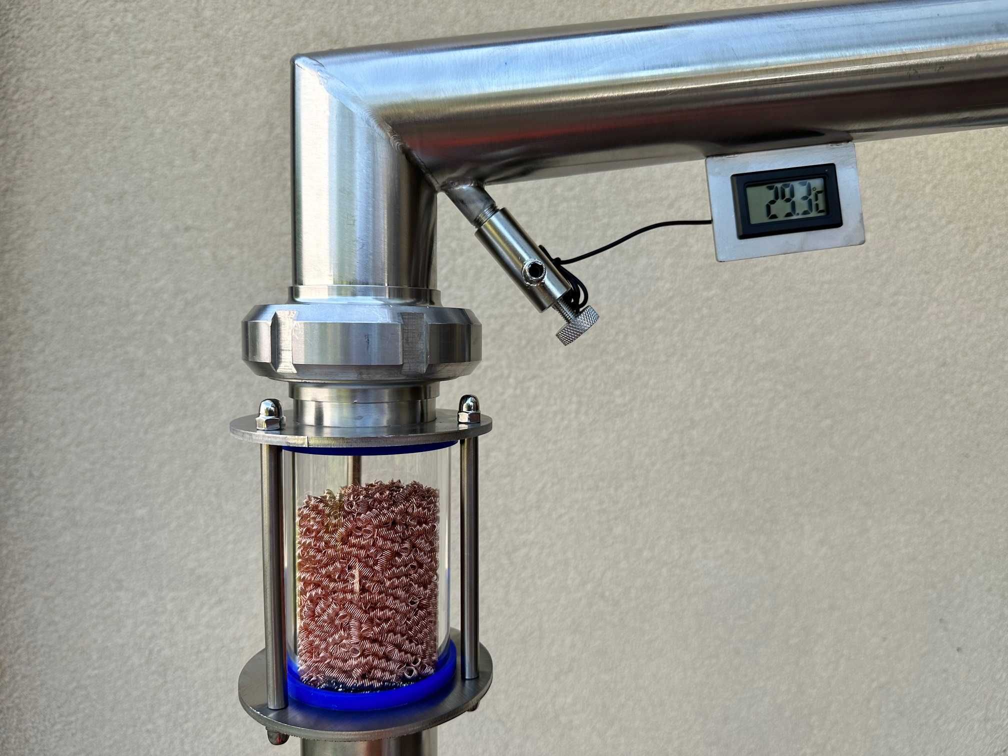 Destylator z Buforem wzmacniającym Aabratek abratek keg 50L wziernik
