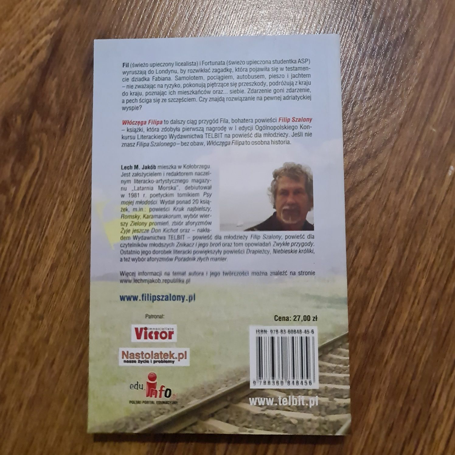 Włóczęga Filipa - Lech M. Jakób wydawnictwo Telbit