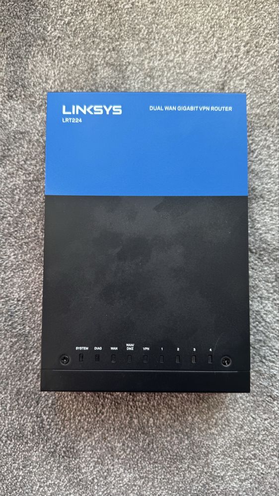 Маршрутизатор Linksys LRT224 (Dual WAN)