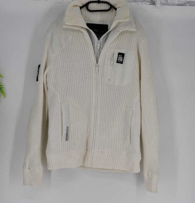 Ocieplany sweter Crosshatch M