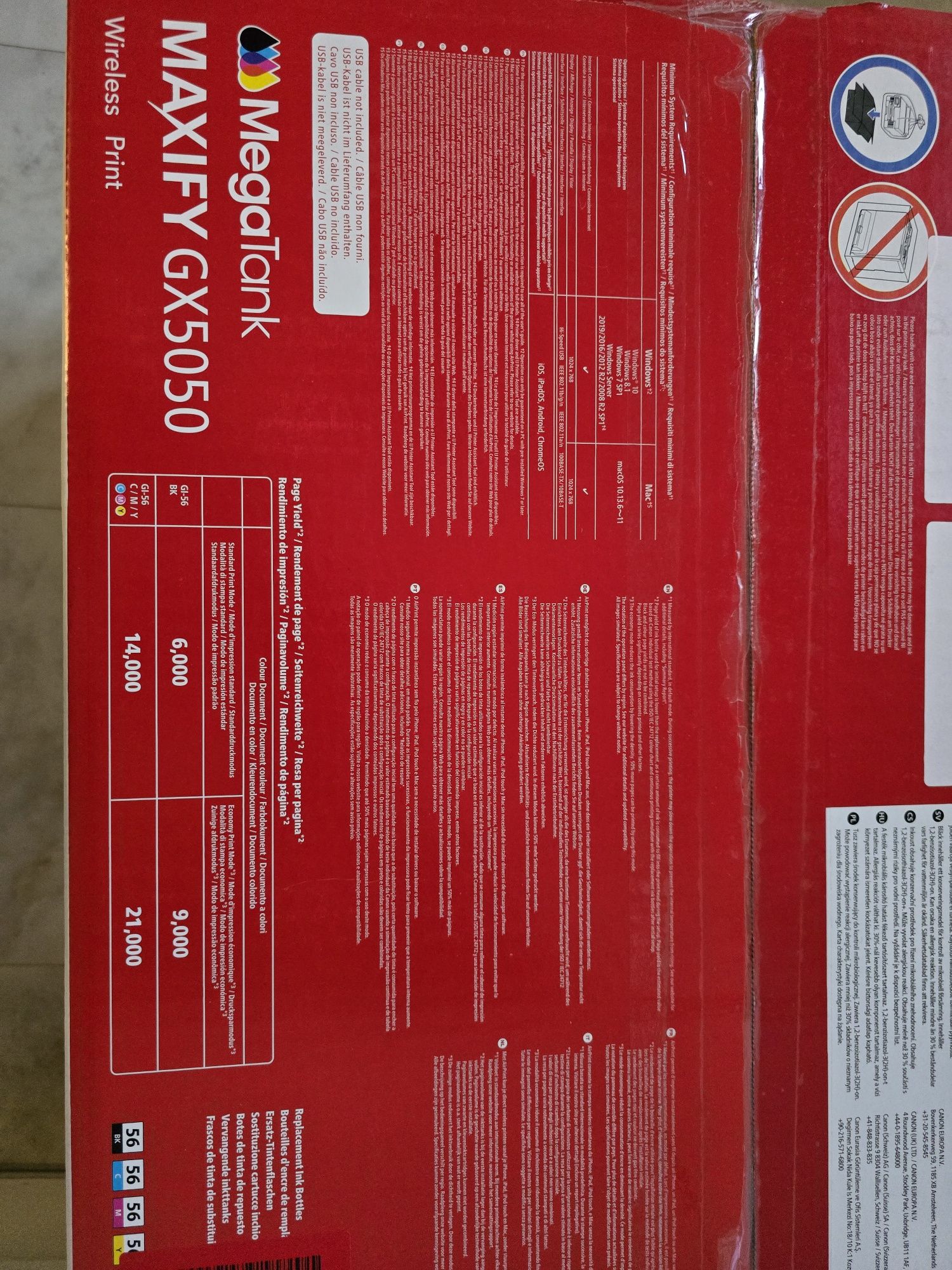 Nowa drukarka Canon Maxify GX5050
