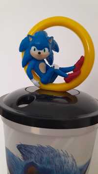 2 kubki Sonic oryginalne + figurka