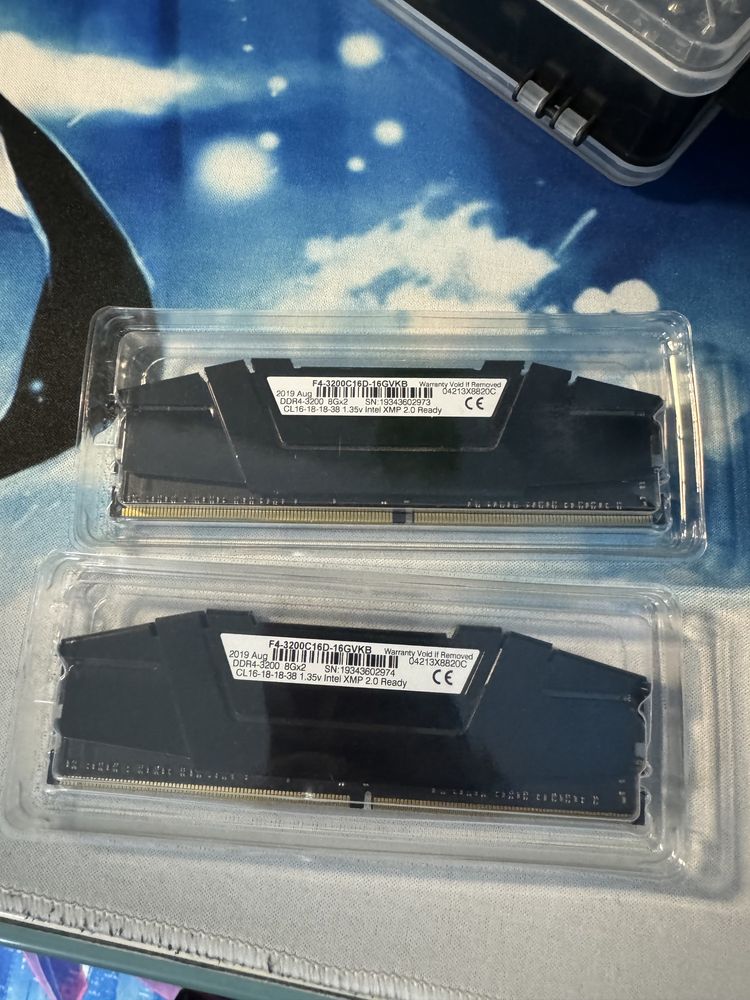 Memórias Ram DDR4 G.Skill Ripjaws V 16GB (2x8GB) 3200mhz