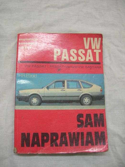 Książki vw passat b2 sam naprawiam+istrukcja