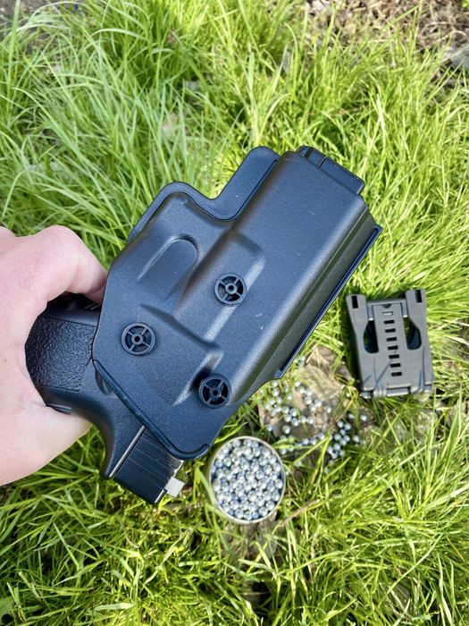 Металевий Пістолет Глок 17 Glock 17 Galaxy | на кульках