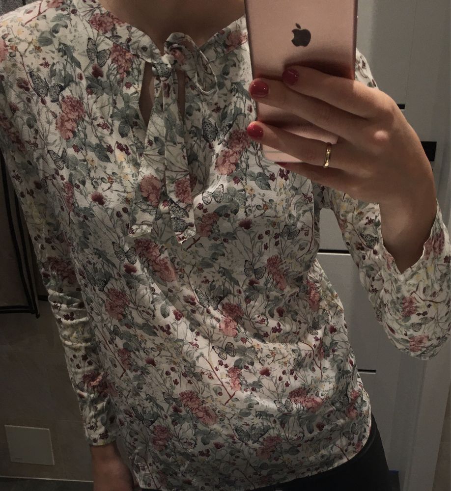 Bluzka koszula Tom Tailor M 38 dlugu rekaw stan idealny