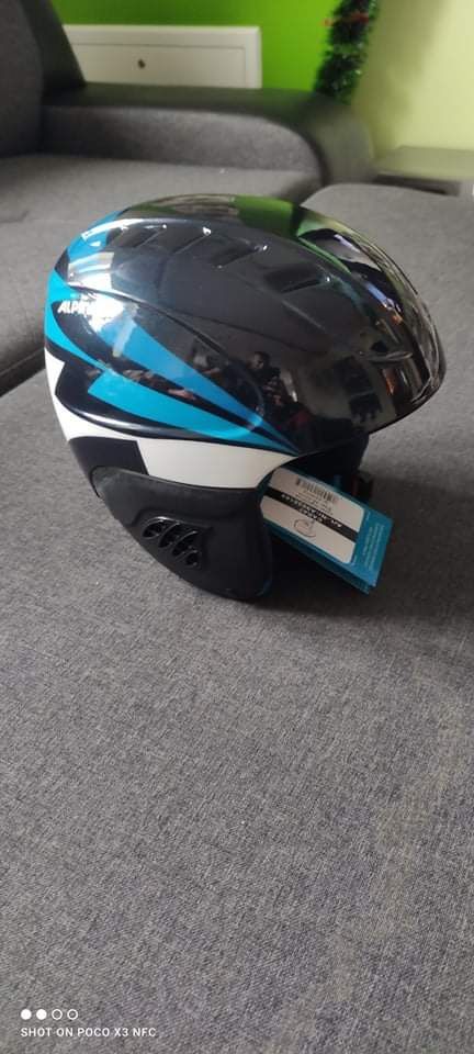 Kask Alpina XS 48-52 cm niebieski NOWE