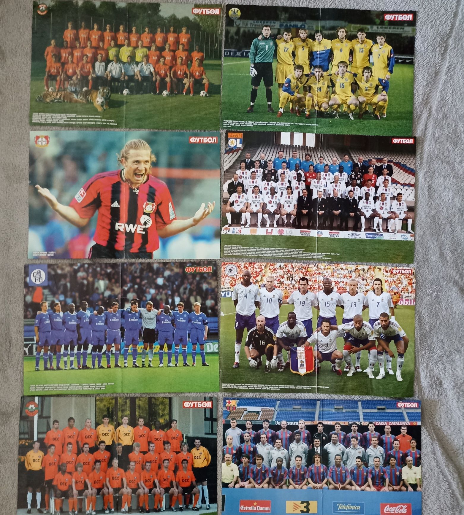 Постеры футболистов
