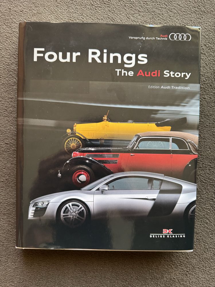 Livro Four Rings - The Audi Story edição luxo