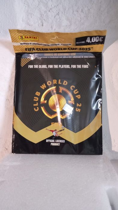Coleção completa mundial de clubes 2025 panini por colar