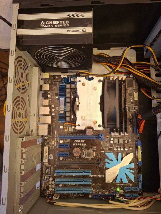 Комплект мат.плата ASUS/i5/16gb ddr3/chieftec 500w