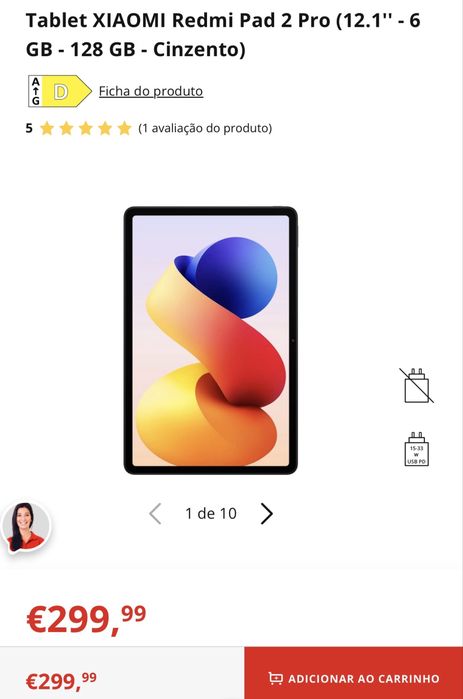 Redmi pad 2 Pro 128Gb 12,1 polegadas