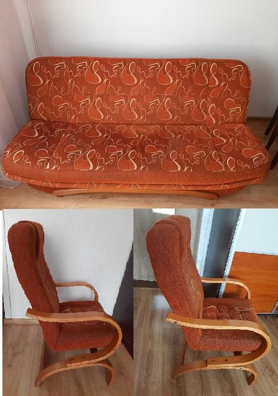 Fotele + wersalka