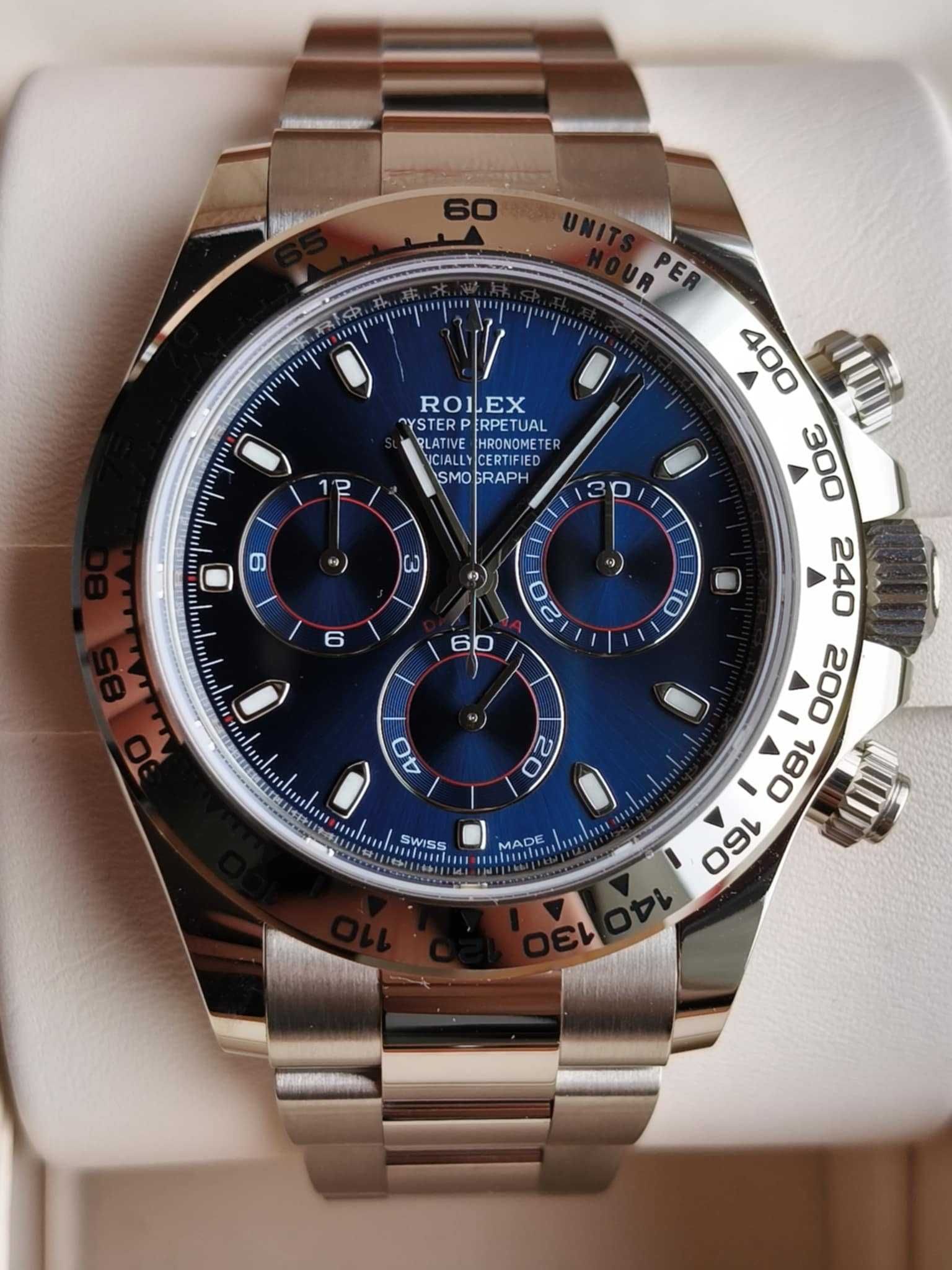 Nienoszony Rolex Cosmograph Daytona Białe Złoto 2023r.