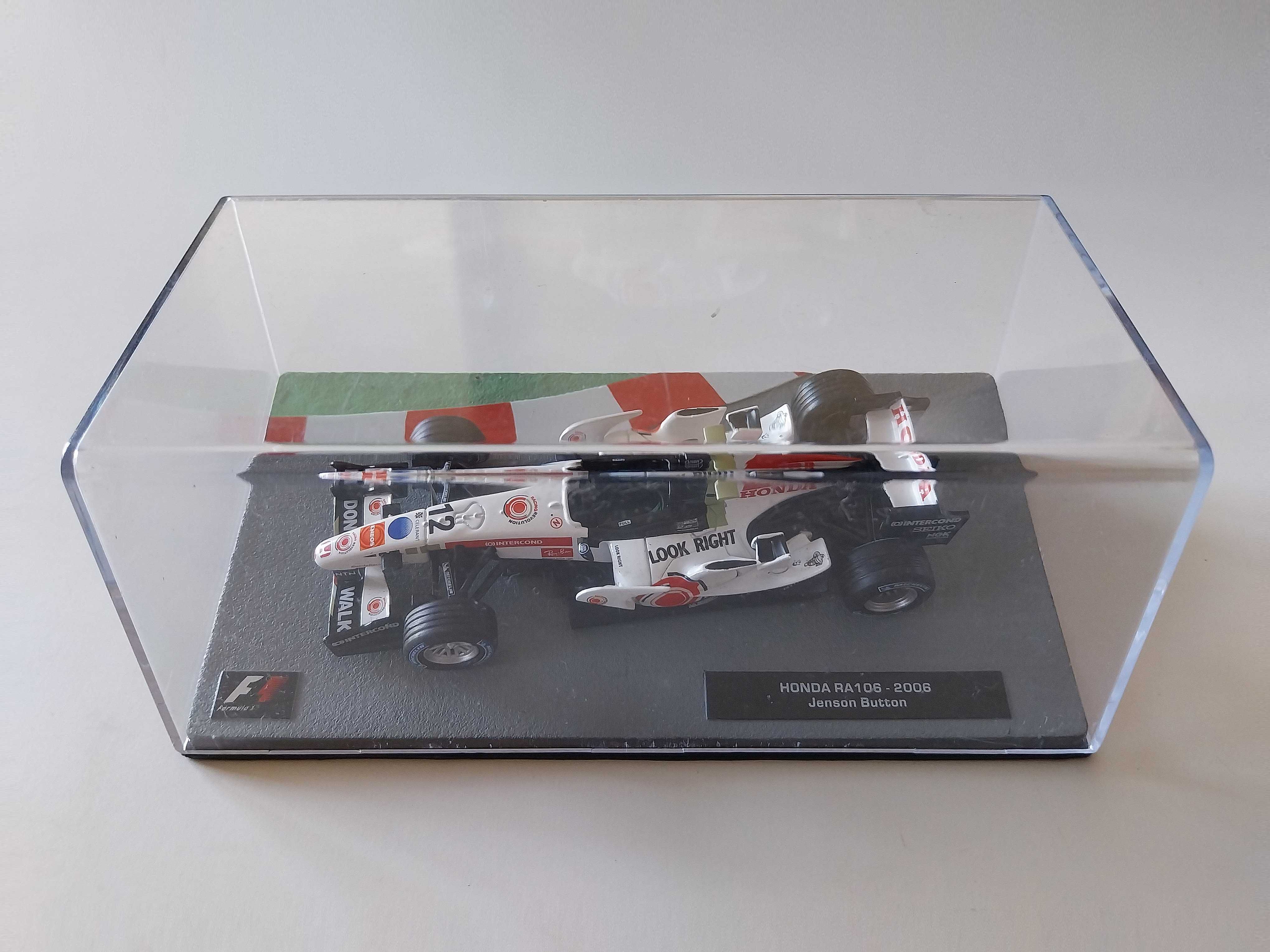 miniatura 1/43 HONDA RA106 Jenson Button (2006) | edição Altaya
