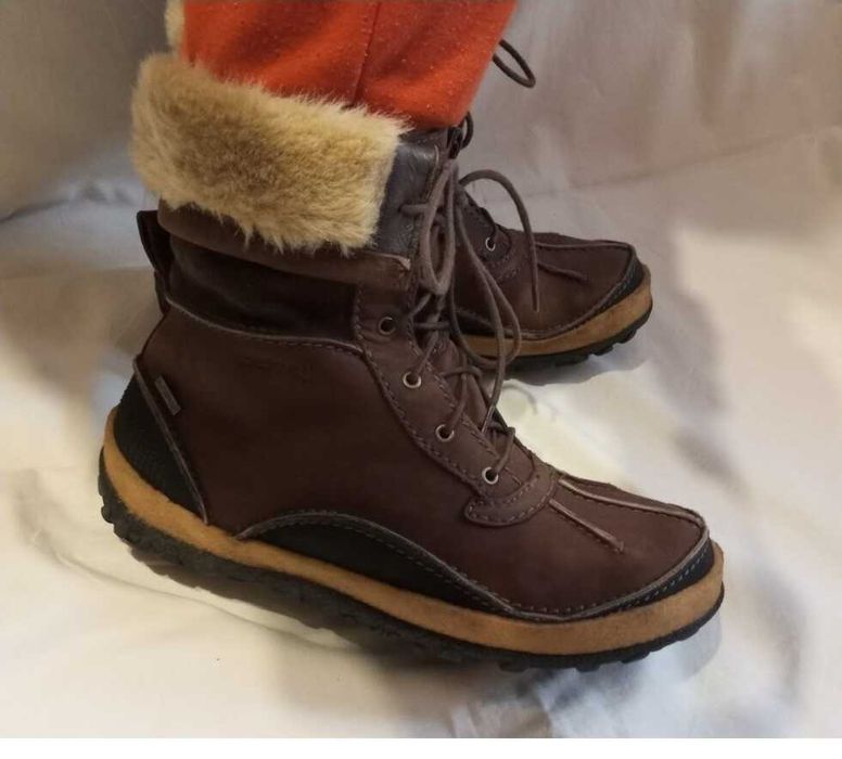 Зимние кожаные ботинки merrell tremblant polar p. 39-40.