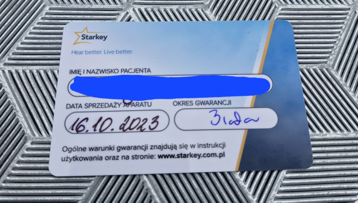 Aparat słuchowy Starkey