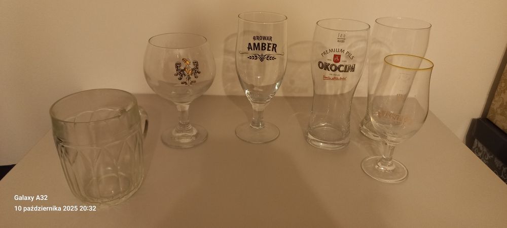 Kufle dla kolekcjonerów 6 sztuk