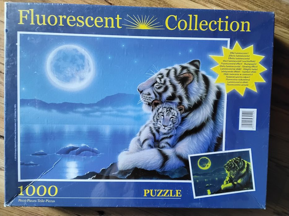 Puzzle fluorescencyjne 1000 szt