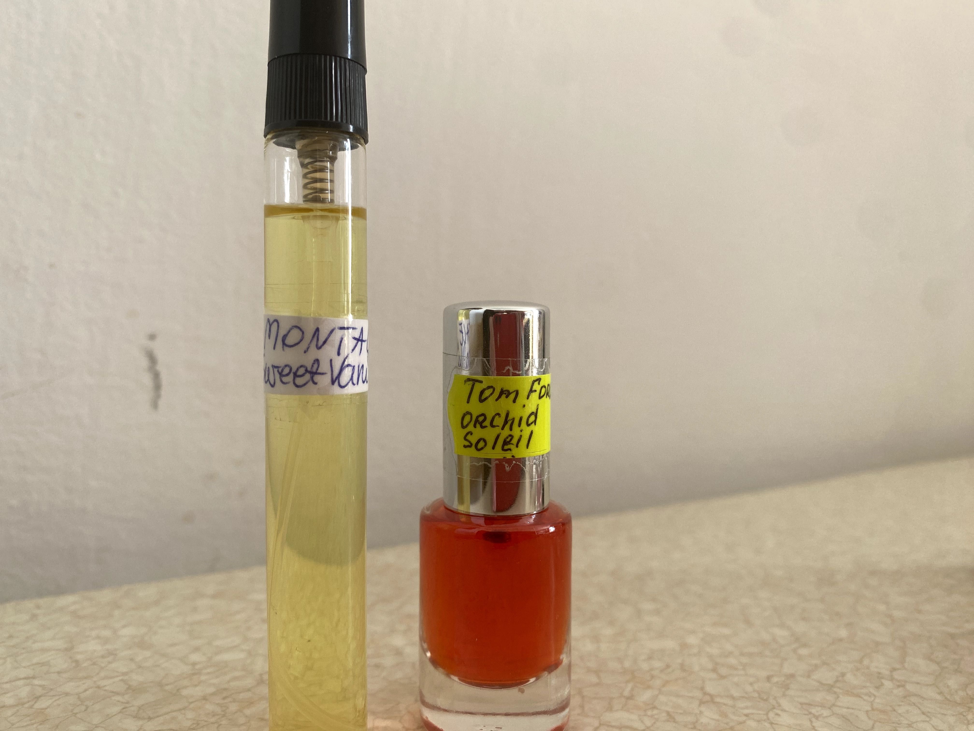 Zestaw perfumy Tom ford orchid soleil oraz Montale sweet vanilla