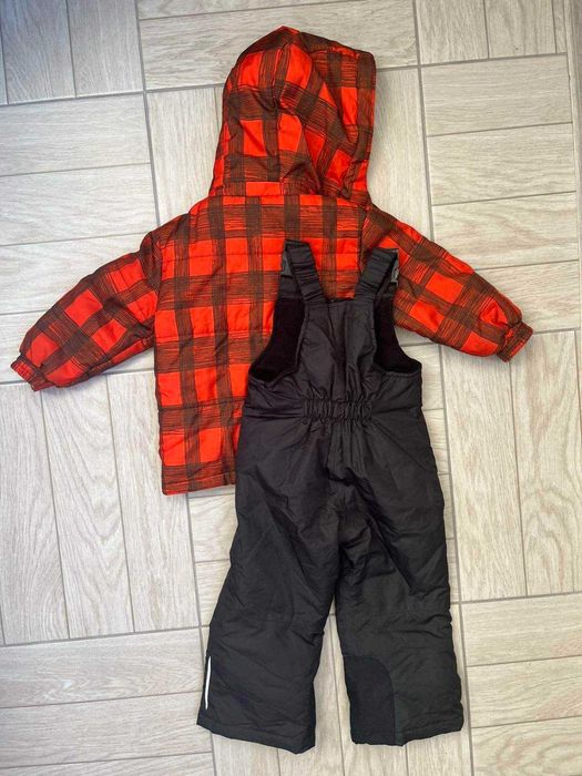 Зимовий комплект на 2 р полукомбінезон та куртка як Reima