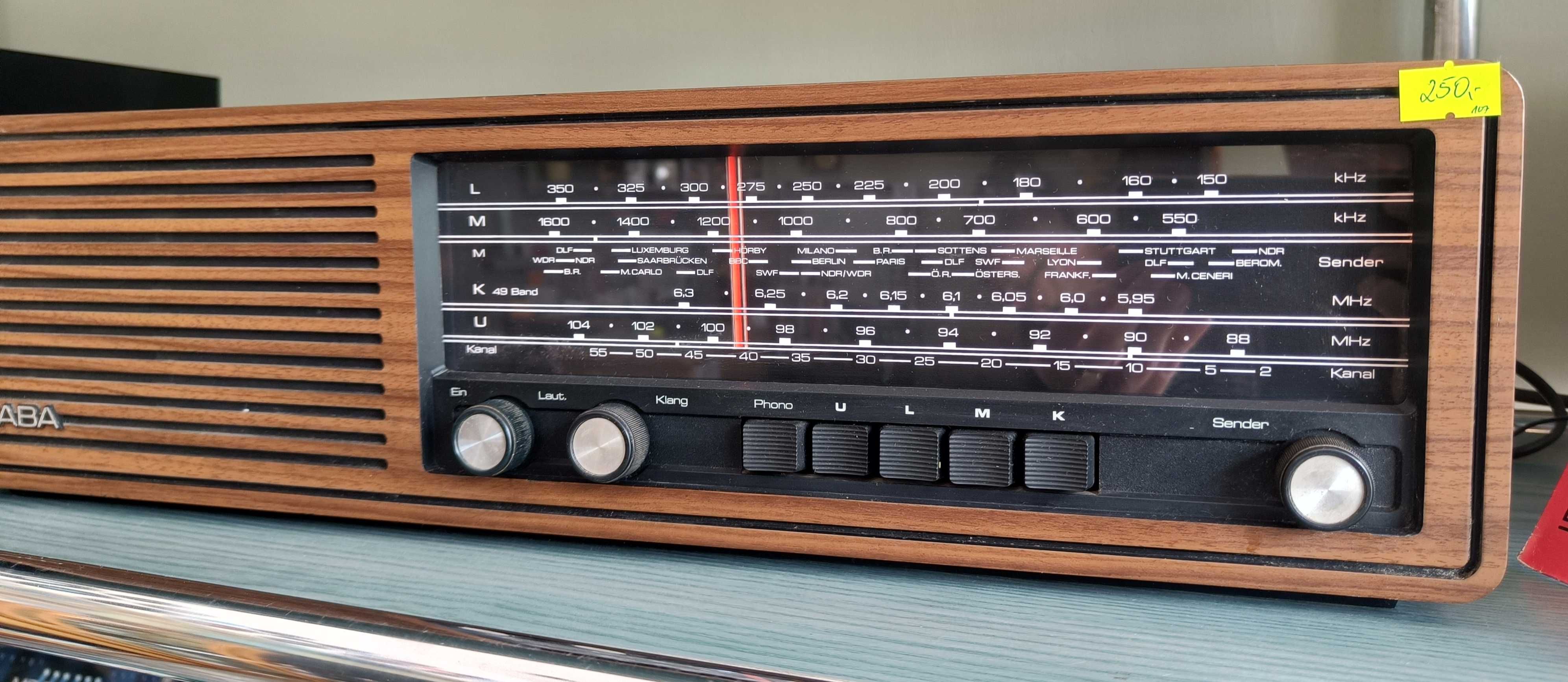 SABA Donau P radio antyk retro Słupsk