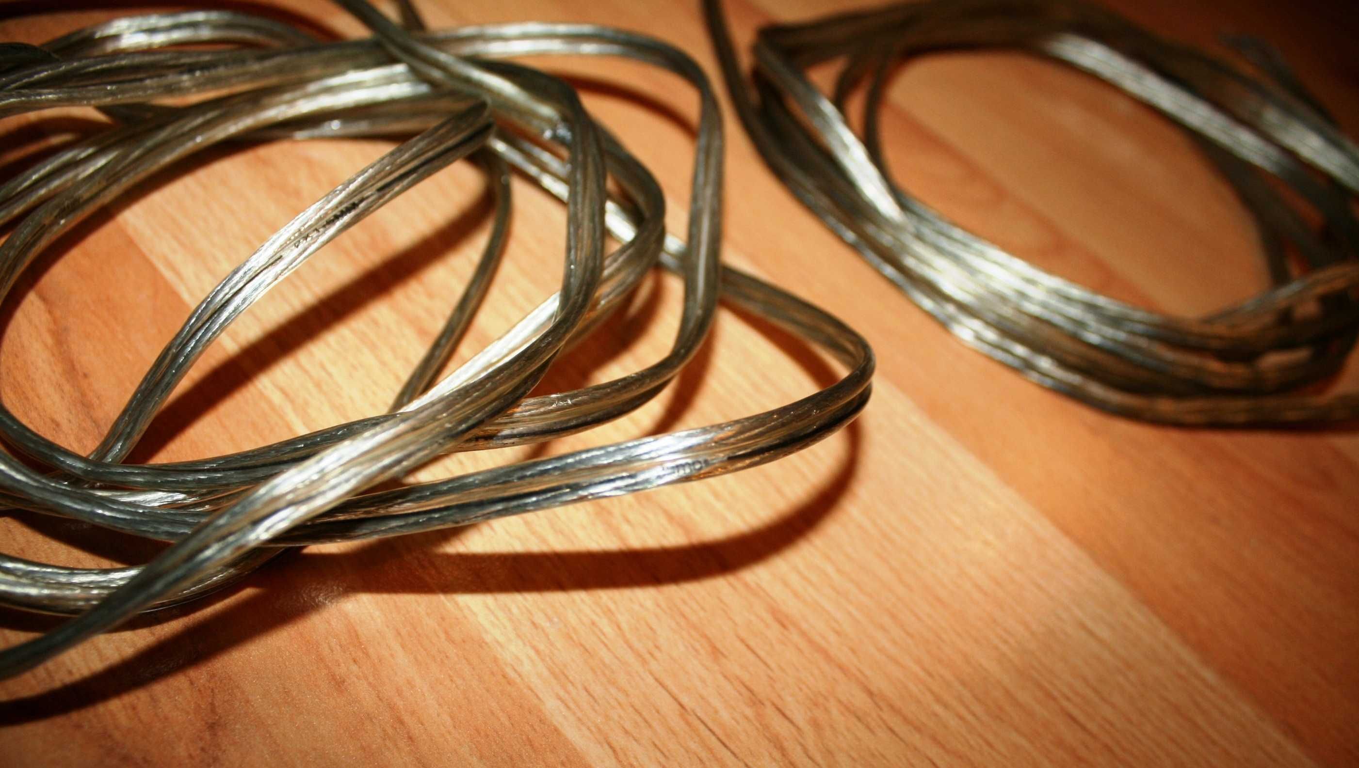 Przewód kabel głośnikowy JAMO srebro SILVER AUDIO