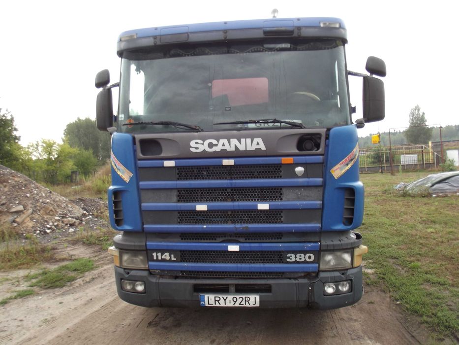 SCANIA 114L specjalne asenizacyjne