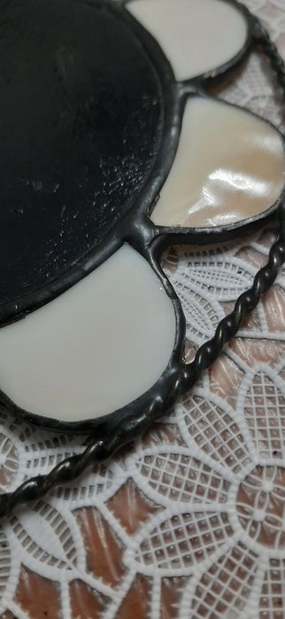 Espelho elaborado a mão - técnica vitral Tiffany