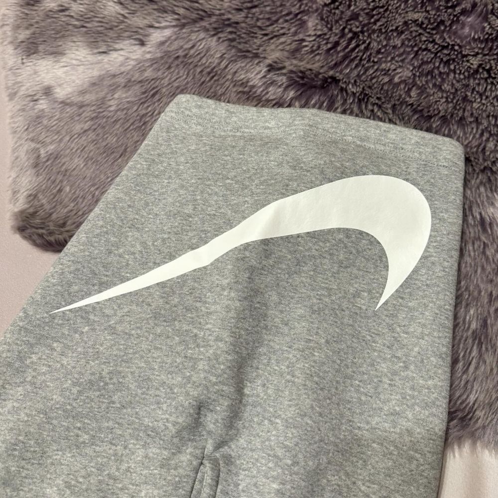 Нові шорти Nike Big Swoosh Logo сірі Хл розмір