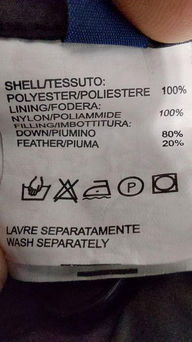 Курточка пуховик с Италии Мужская