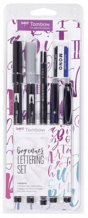 Zestaw do kaligrafii dla początkujących. Tombow