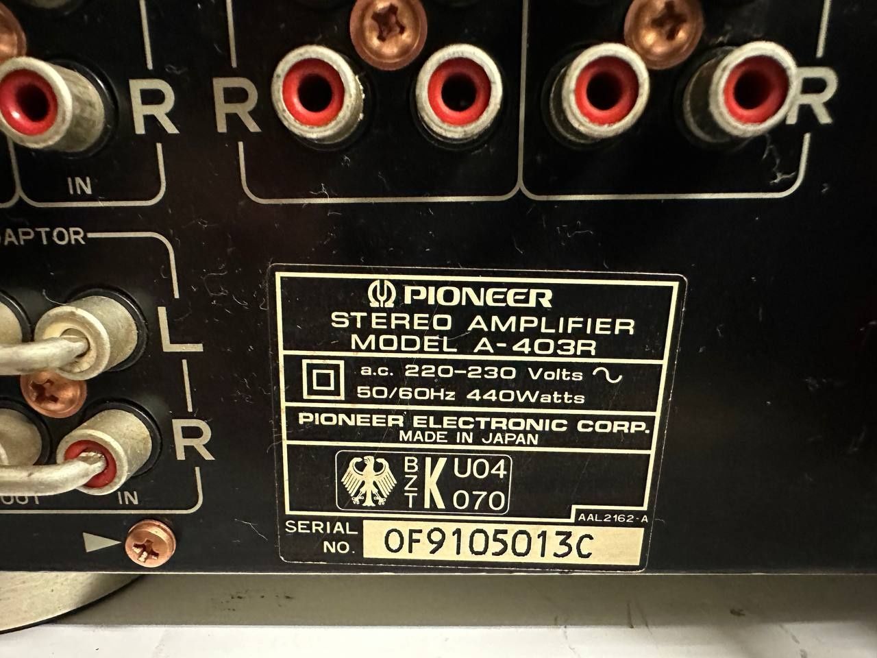 Stereo Wzmacniacz Pioneer A 403 , 2*95 Wat!