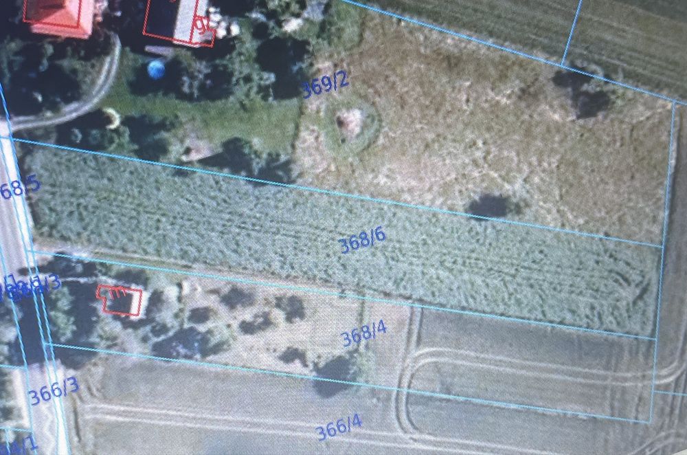 Działka 28 arów , nr368/6 – Będkowice, ul. Kawiory