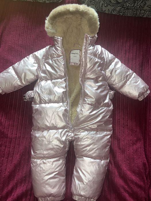 Комбінезон дитячий, зимовий одяг для дівчинки