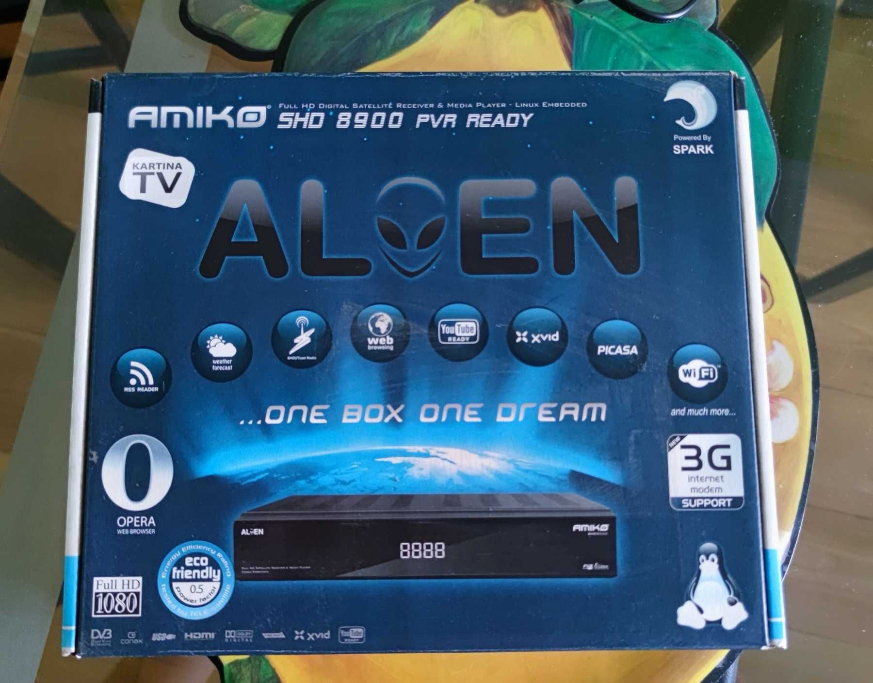 Спутниковый HD ресивер Amiko SHD-8900 Alien