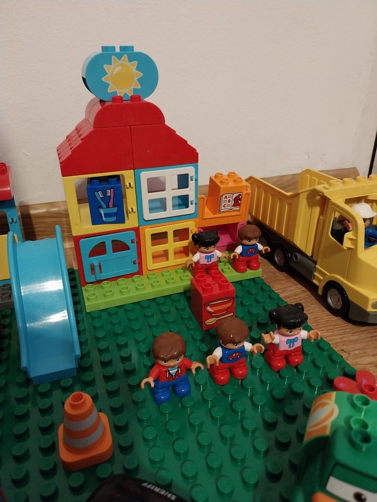 Lego duplo lotnisko domek pociag Mega zestaw