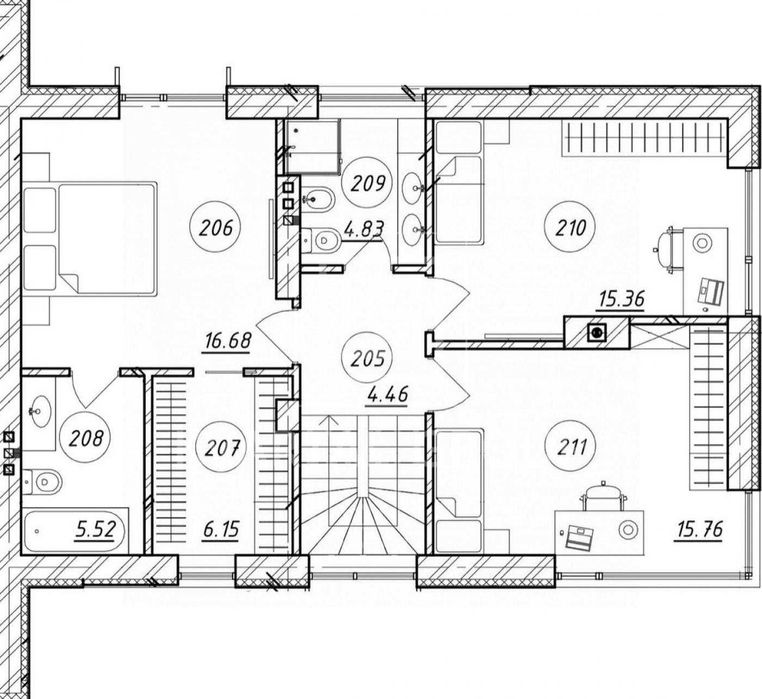 Продам якісний дуплекс в КМ Hidden House !