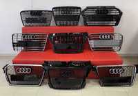 Решетка радиатора Audi Ауди Q5 Q7 Q8 Q3 А1 A6 А3 A4 А5 A7 А8 хром мат