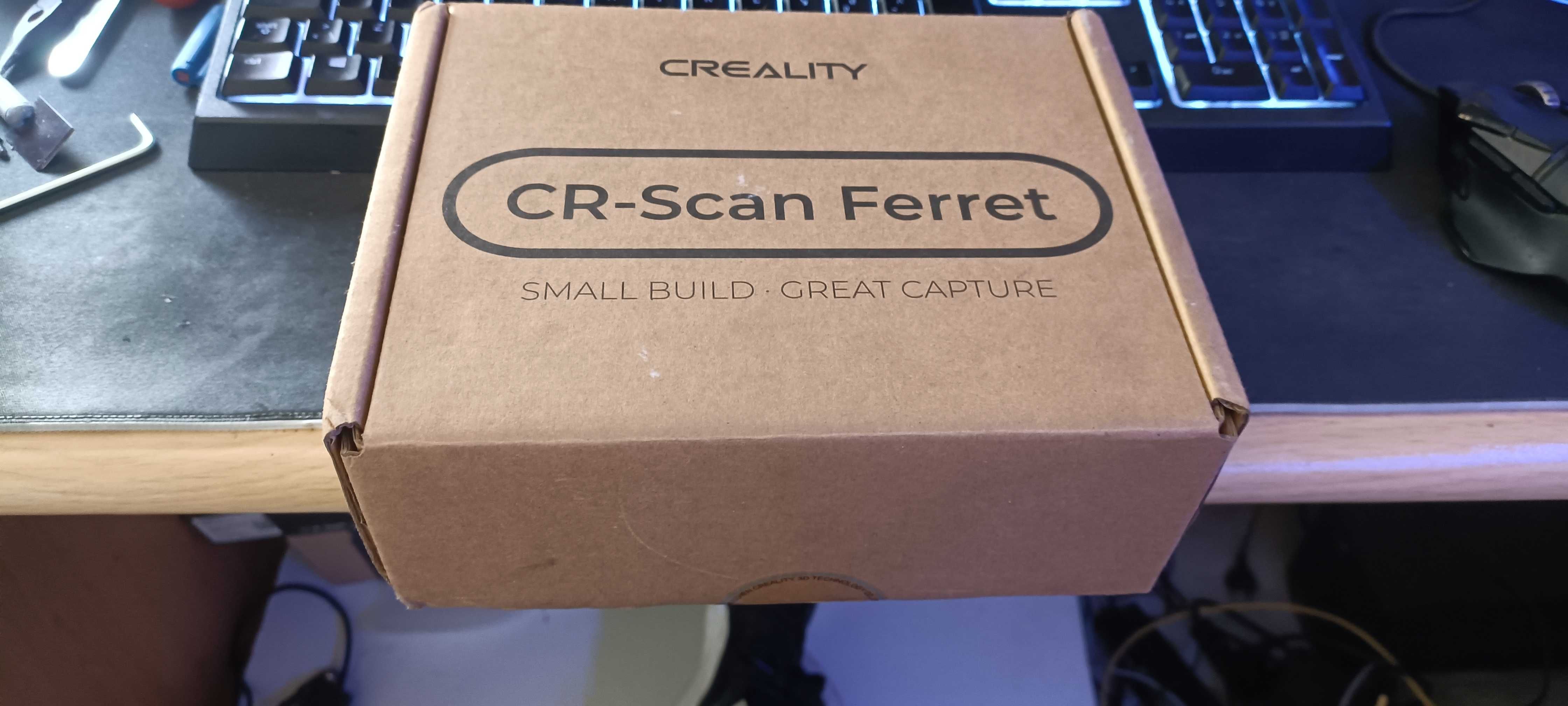 Scanner 3D Creality CR-Scan Ferret - Como Novo!