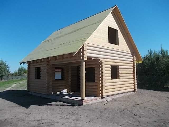 MATERIAŁ NA DOM Z BALI 10x14 35+42m2 na zgłoszenie 41000zł