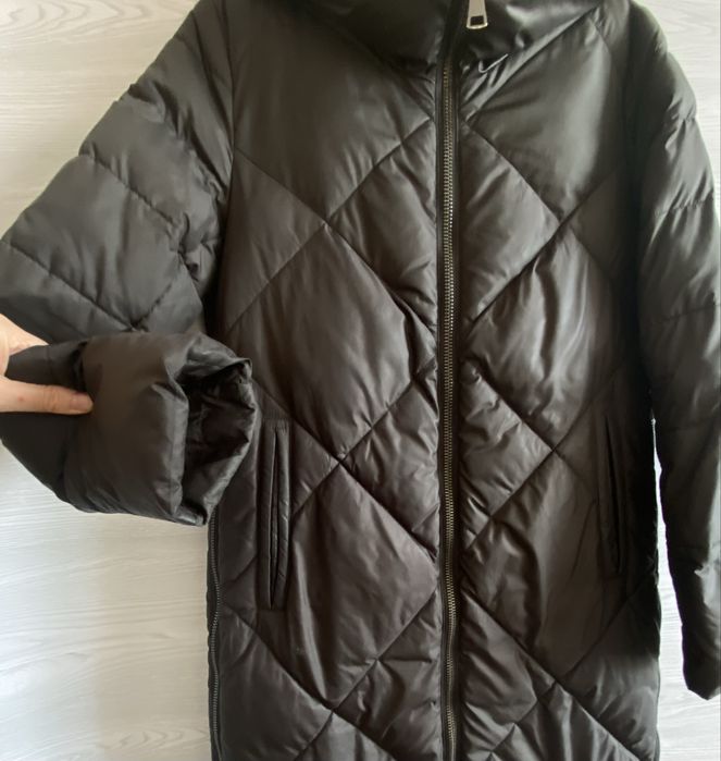 Пуховик зимовий плащ пальто XS