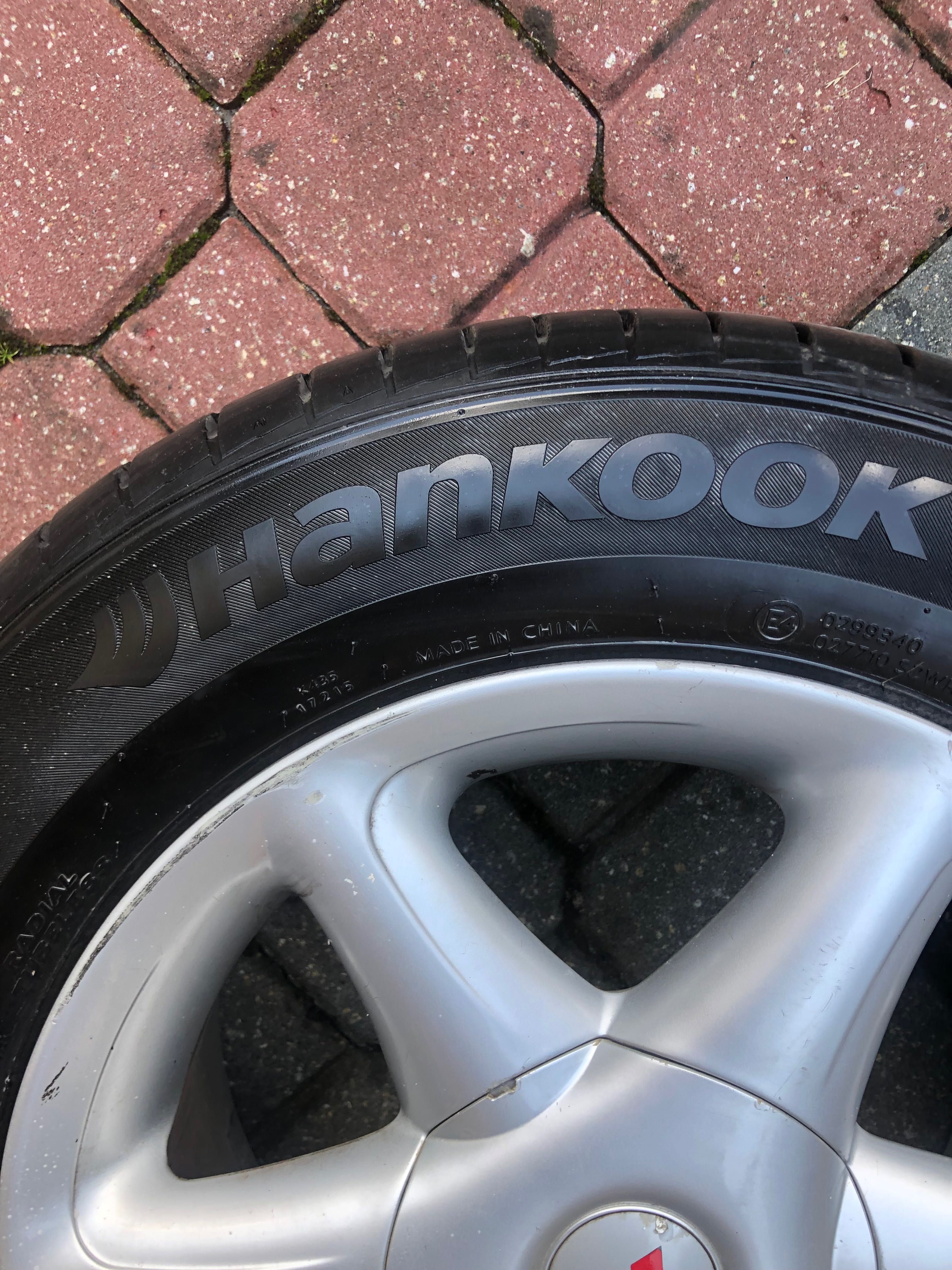 Opony i felga aluminium Hankook 185/65R14 2019