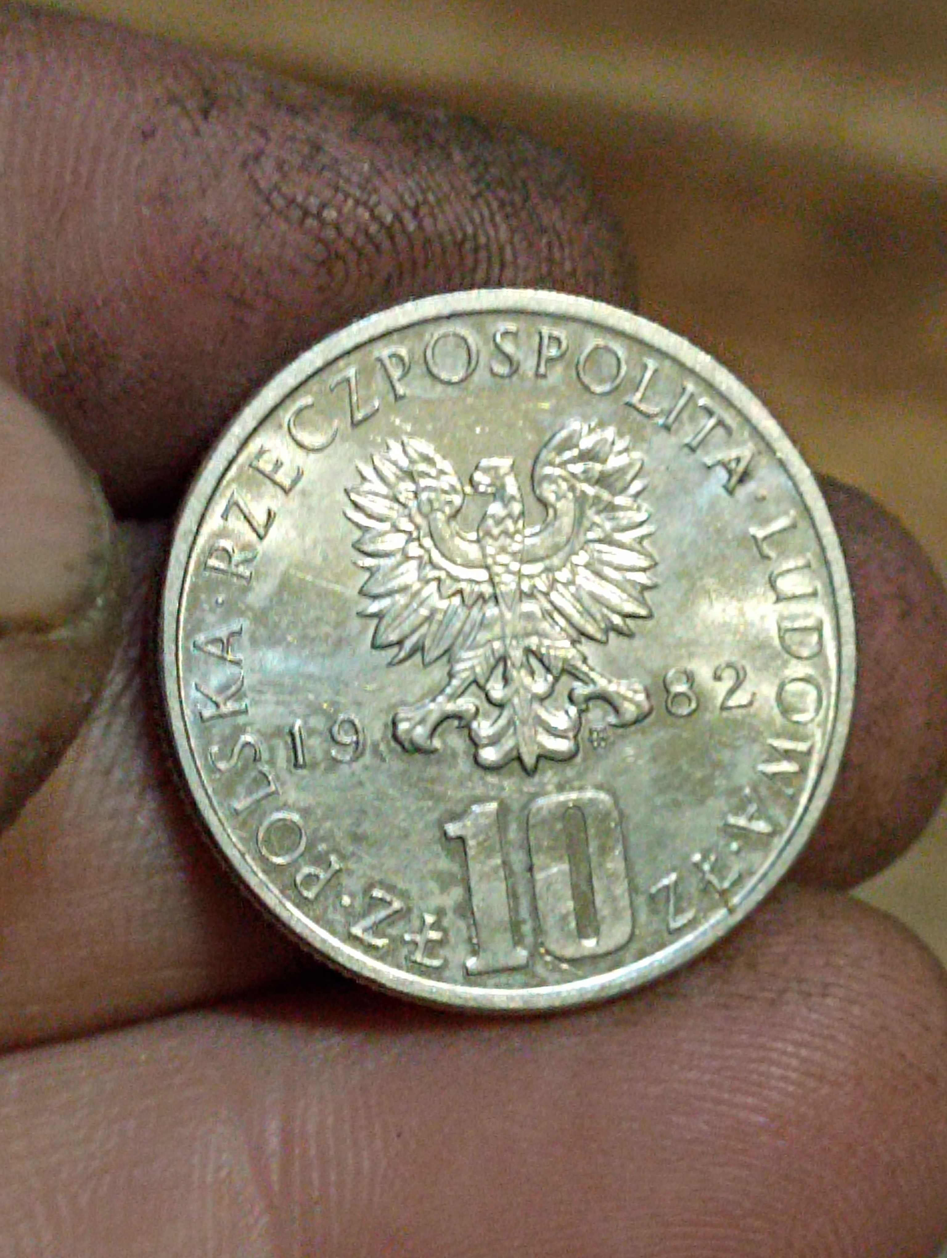 Sprzedam monete 10 zloty 1982 rok Boleslaw Prus